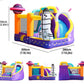 Space Inflatable Bouncy Castle with Slide and Pool / Ball Pit (72039)