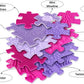 Muffik Pink Sensory Playmat Set - Tinnitots