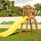 Pool Slide 2.2m with Wooden Frame - Choose your colour slide