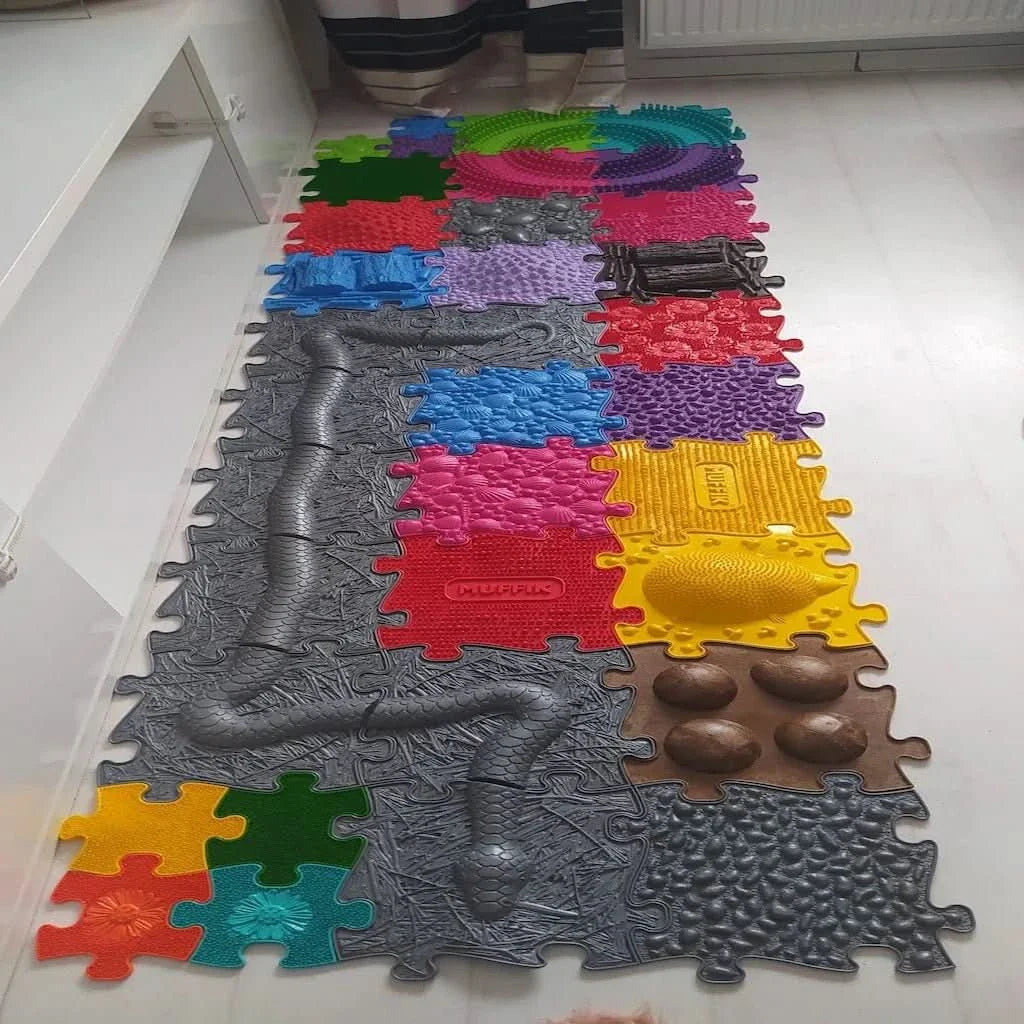 Muffik Snake Sensory Playmat Set (Extended) - Tinnitots
