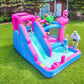 Flamingo Fun Inflatable with Slide and Pool (72044)