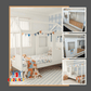 SLEEPY TIME KIDS House Bed with Trundle -  King Single