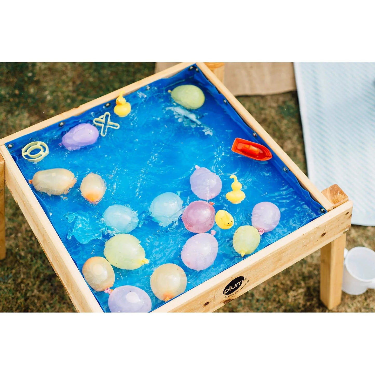 Plum build and splash  Activity Table with Cover