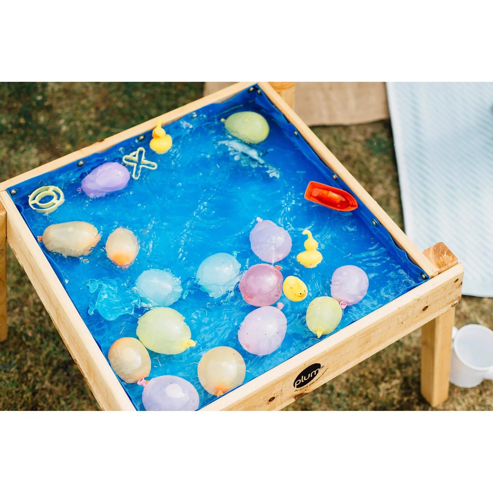 Plum build and splash  Activity Table with Cover