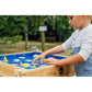Plum build and splash  Activity Table with Cover