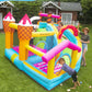 Candy Inflatable Bouncy Castle with Slide and Ball Pit (72043)