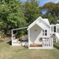 Jolly Shack Cubby House with Mud Kitchen & Swing Set