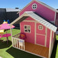 Deposit - Lovely Shack Cubby with Mud Kitchen ($2489)