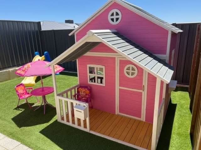 Deposit - Lovely Shack Cubby with Mud Kitchen ($2489)