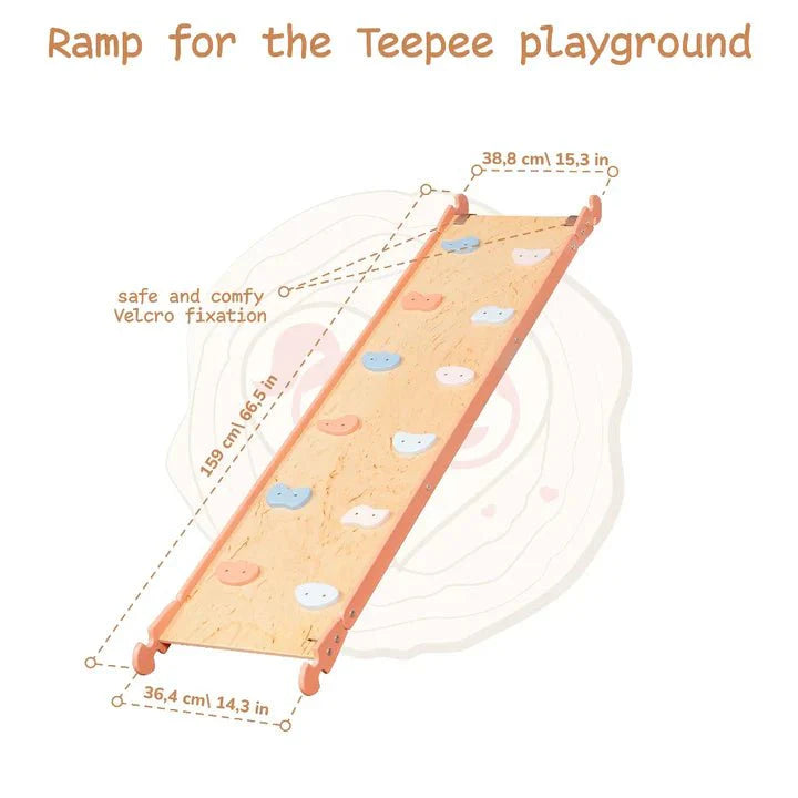 Wooden Teepee Playground
